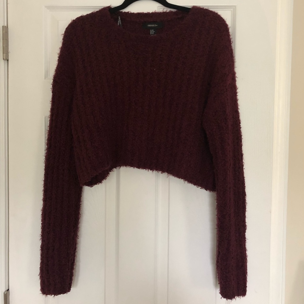 Forever 21 crop sweater